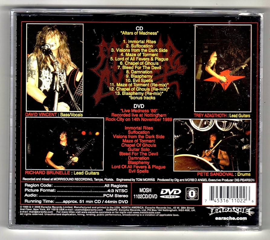 Altars of Madness: Amazon.ca: Music